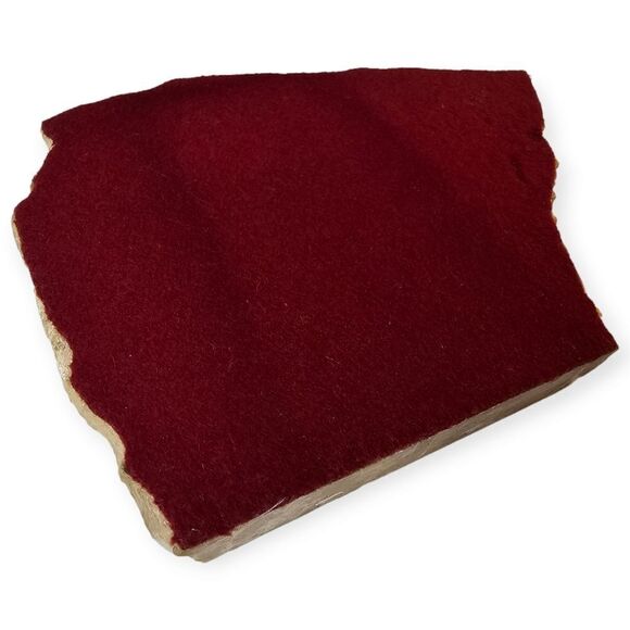 Vintage 80s Stone Slab Marble Rabbit Painting Signed Decor Piece - Picture 6 of 8